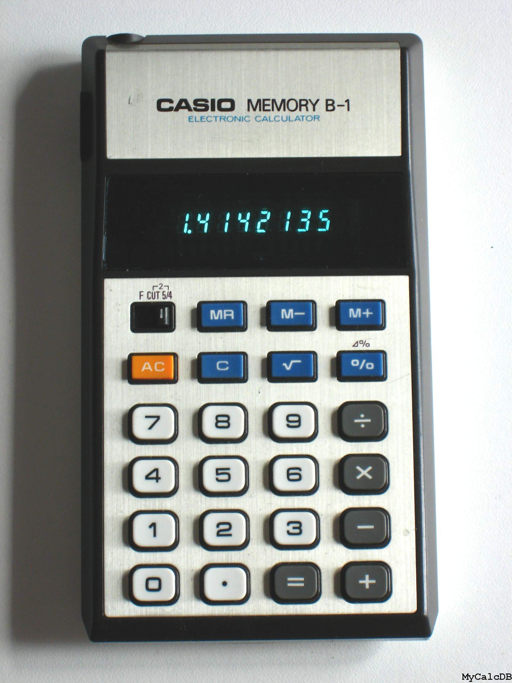 Casio MEMORY B-1 | IT History Society